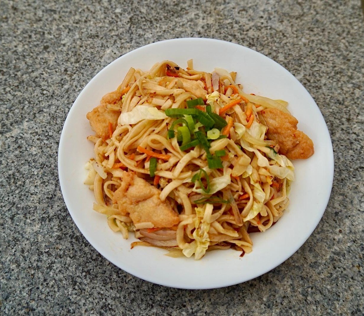 NS P.nouilles sautées au poulet